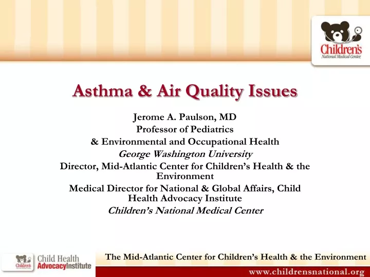 asthma air quality issues
