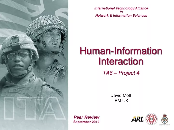 human information interaction