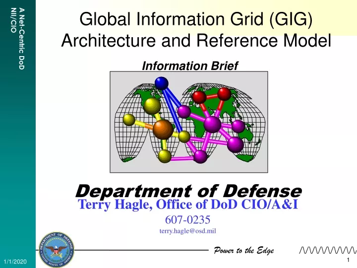 global information grid gig architecture and reference model