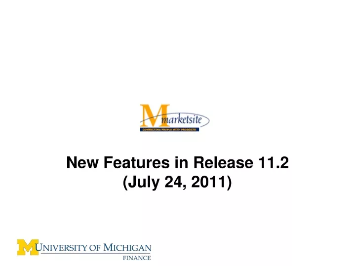 new features in release 11 2 july 24 2011