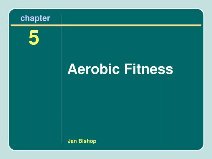 aerobic fitness