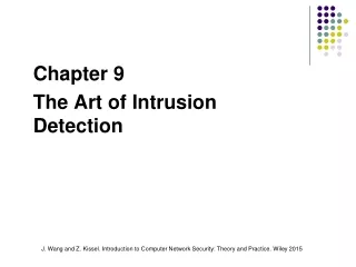 Chapter 9 The Art of Intrusion Detection