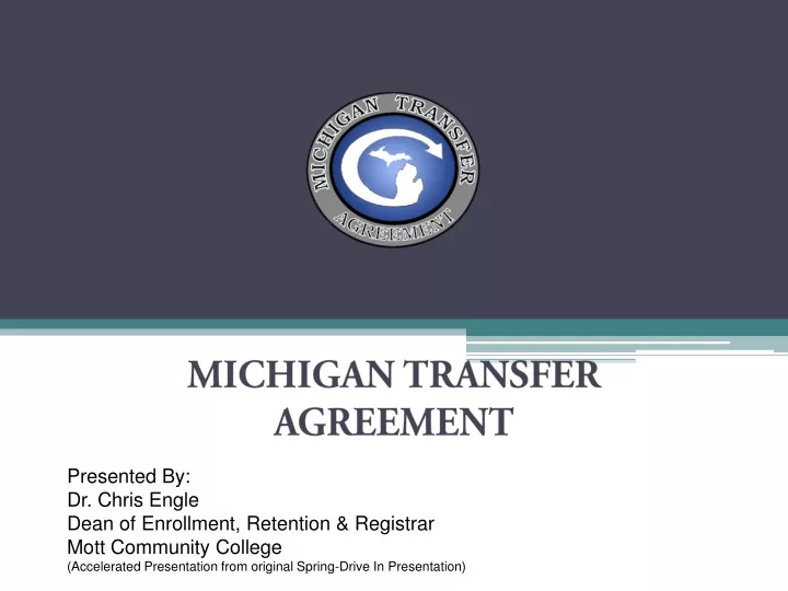 michigan transfer agreement