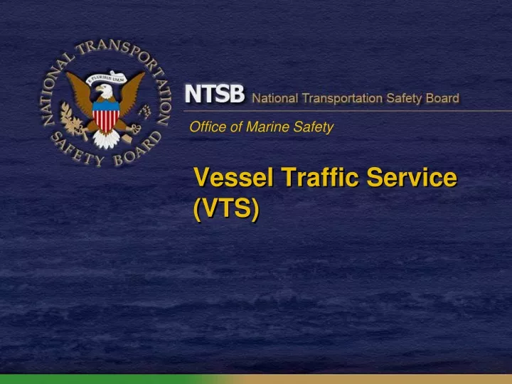 vessel traffic service vts