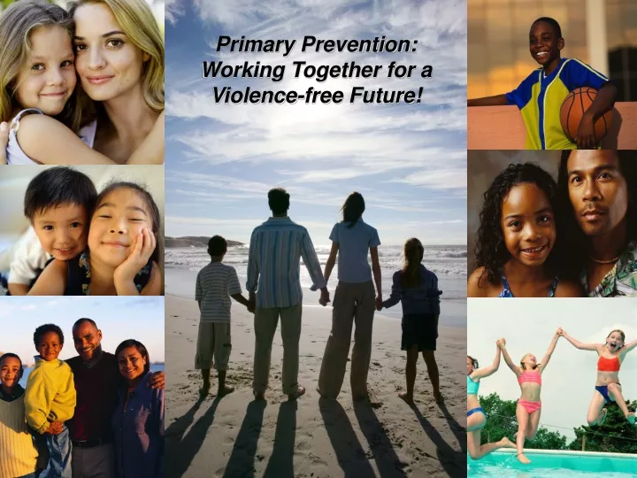 primary prevention working together for a violence free future