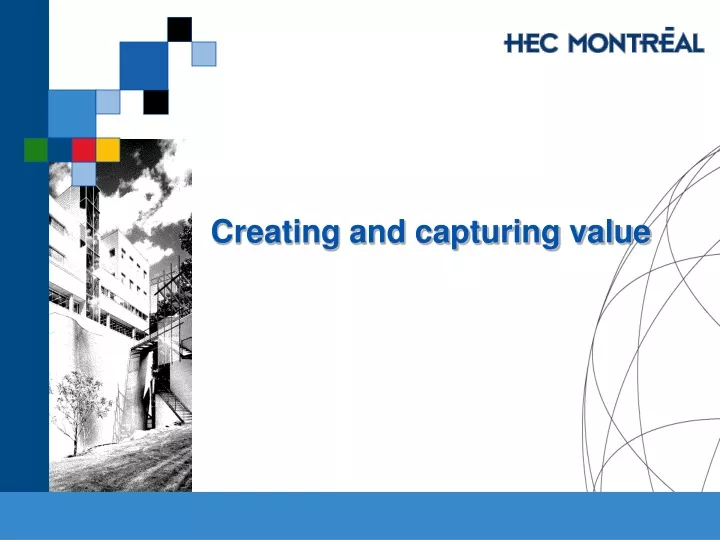 creating and capturing value