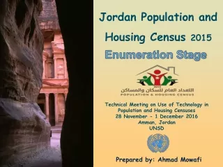 Jordan Population and Housing Census  2015