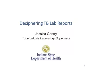 Deciphering TB Lab Reports