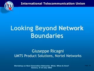 Looking Beyond Network Boundaries