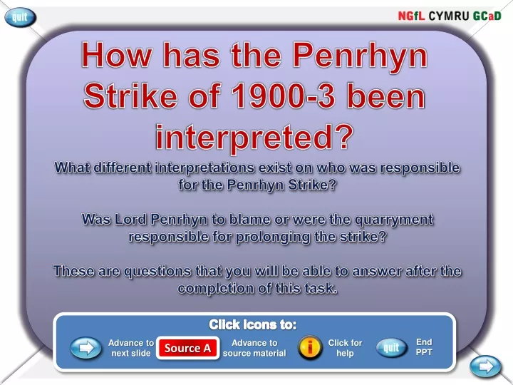 how has the penrhyn strike of 1900 3 been