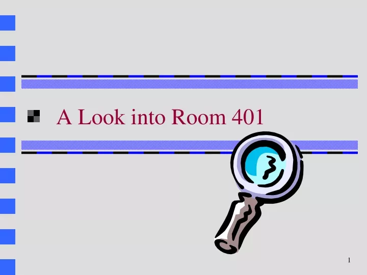 a look into room 401