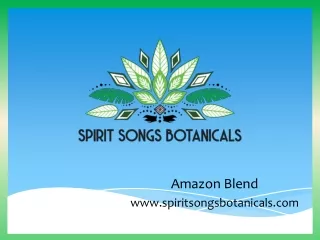 Amazon Blend spiritsongsbotanicals