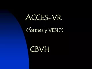 ACCES-VR