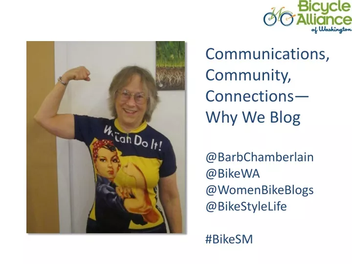 communications community connections why we blog