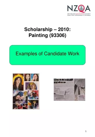 Scholarship – 2010: Painting (93306)