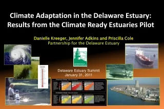 Climate Adaptation in the Delaware Estuary: Results from the Climate Ready Estuaries Pilot