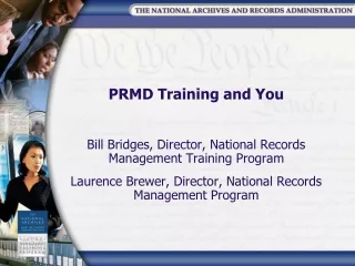 PRMD Training and You