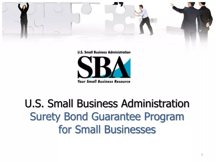 u s small business administration surety bond
