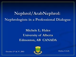 Nephrol/ArabNephrol: