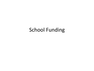 School Funding