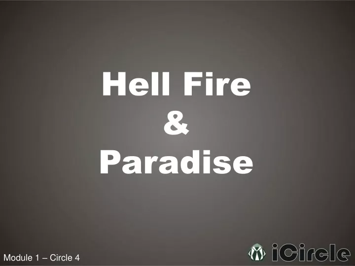 hell fire paradise