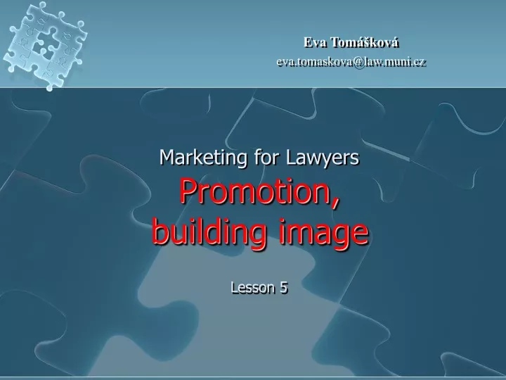 marketing for lawyers promotion building image lesson 5