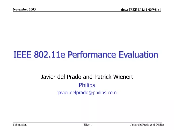 ieee 802 11e performance evaluation