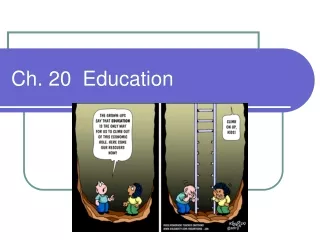 Ch. 20  Education