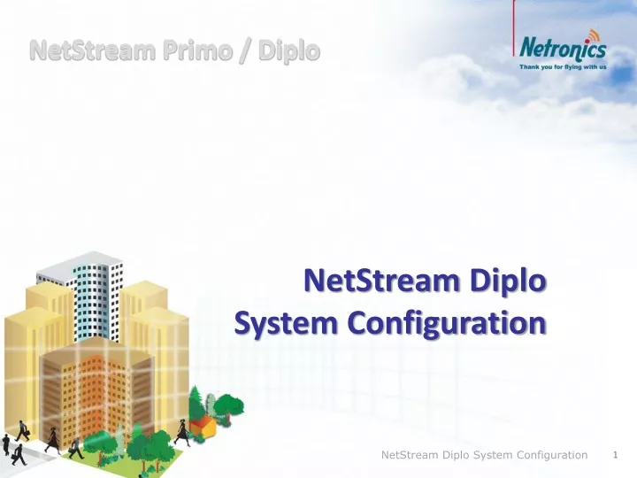 netstream diplo system configuration