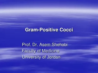 Gram-Positive  Cocci