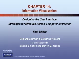 CHAPTER 14: Information Visualization