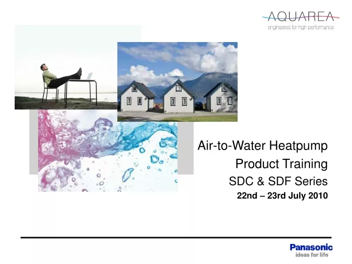 air to water heatpump product training