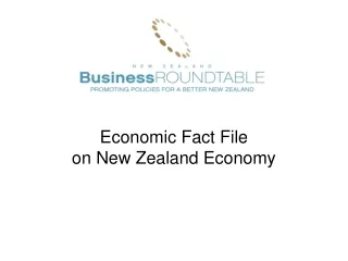 Economic Fact File  on New Zealand Economy