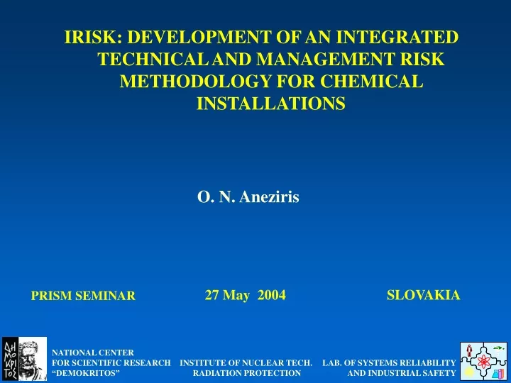 irisk development of an integrated technical