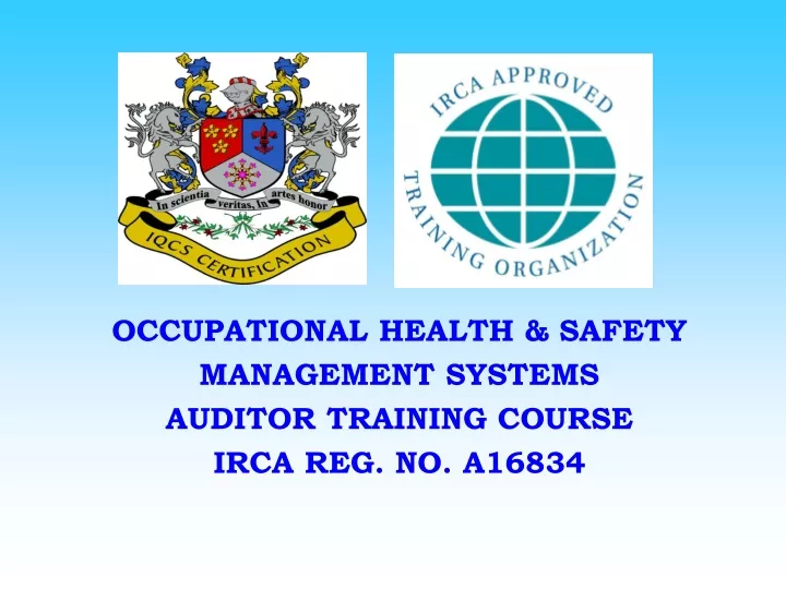 occupational health safety management systems