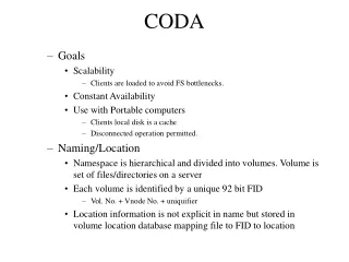 CODA