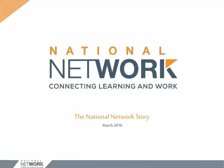the national network story march 2016