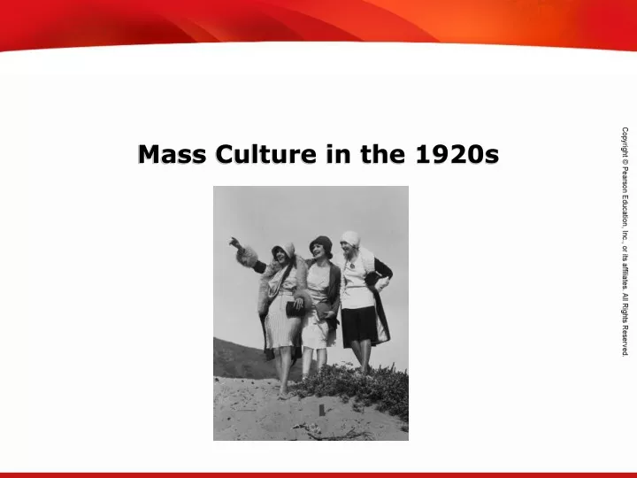 mass culture in the 1920s