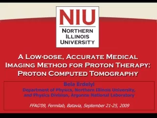 A Low-dose, Accurate Medical Imaging Method for Proton Therapy: Proton Computed Tomography