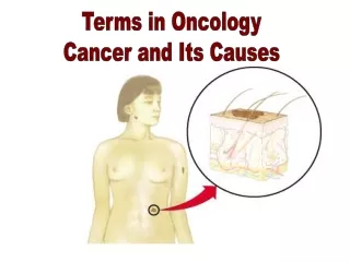 Terms in Oncology &amp; Its Causes