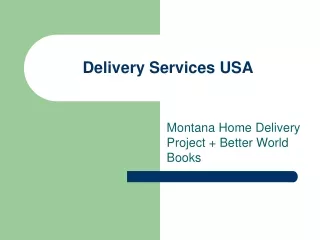 Delivery Services USA