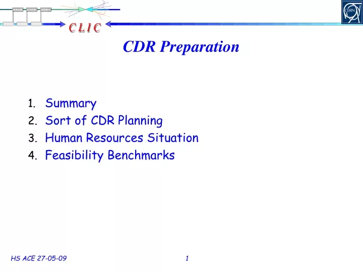 cdr preparation
