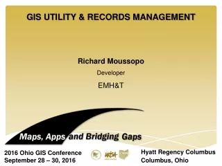 GIS UTILITY &amp; RECORDS MANAGEMENT