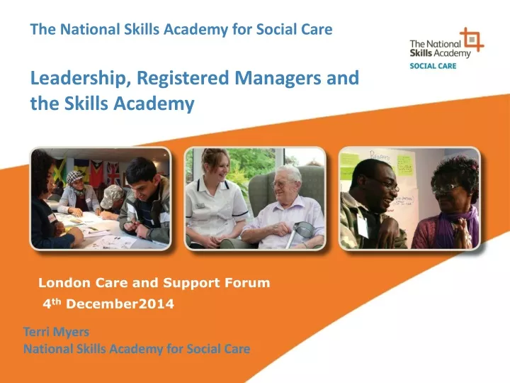 the national skills academy for social care leadership registered managers and the skills academy