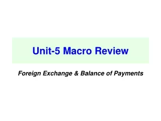 Unit-5 Macro Review