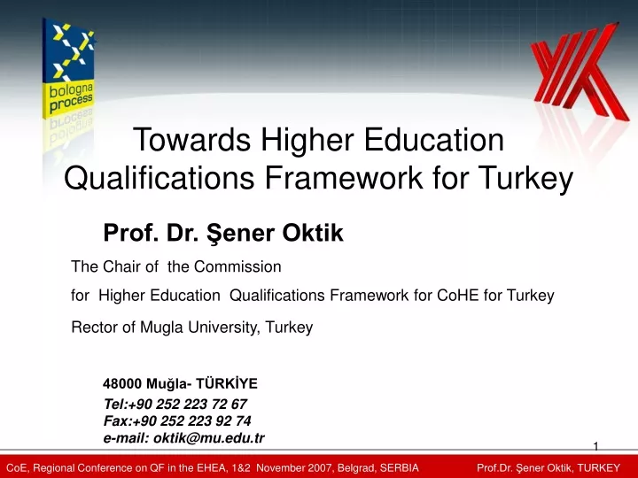 towards higher education qualification