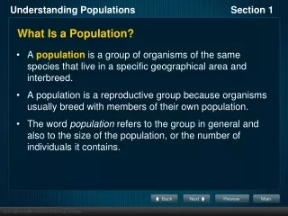 What Is a Population?