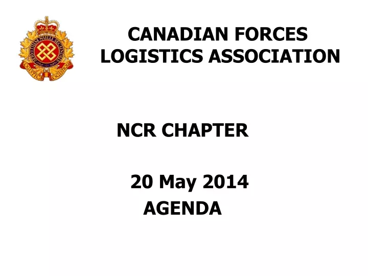canadian forces logistics association