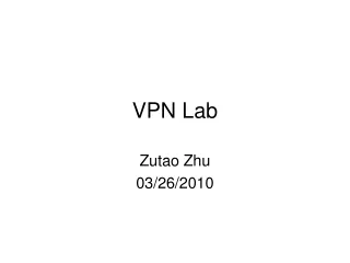 VPN Lab