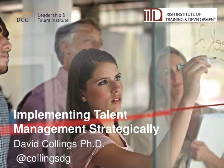 implementing talent management strategically